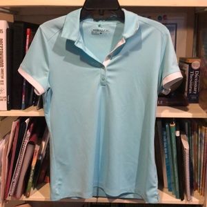 Women’s Nike golf dri-fit shirt. Sz L